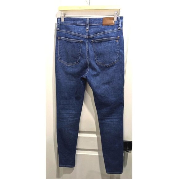 Madewell | 10" High-Rise Skinny Jeans In Wendover Wash: TENCEL™ Denim Edition - Picture 7 of 12